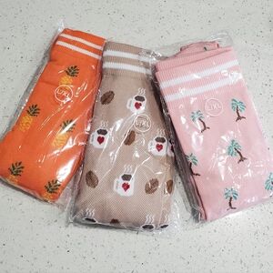 Compression socks 3 Pair LARGE/X-LARGE New In Pkgs